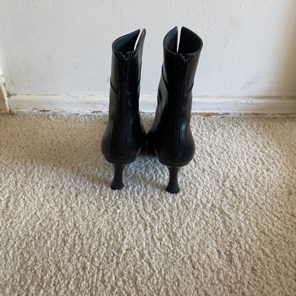 Stuart Weitzman Black Leather Boots - Picture 5 of 7